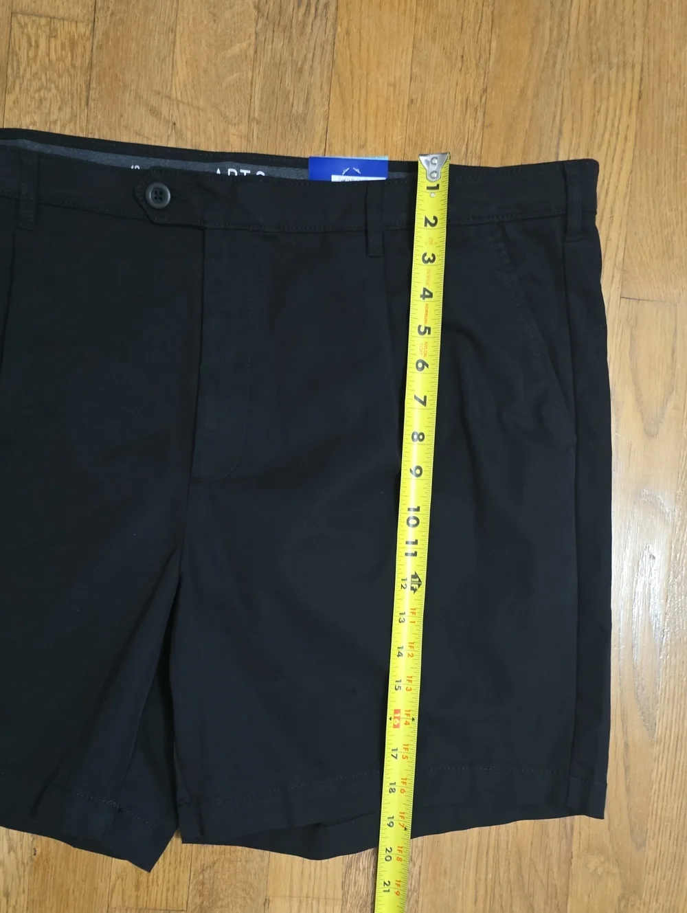 APT. 9 BRAND MEN'S BIG & TALL BLACK SHORTS SIZE 42 SLIM